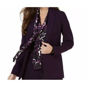 Nine West Women’s Eggplant Purple Blazer -  size 8